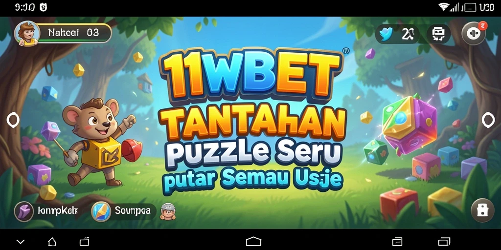 Tampilan gameplay 11WBET yang menantang dalam menyelesaikan puzzle.