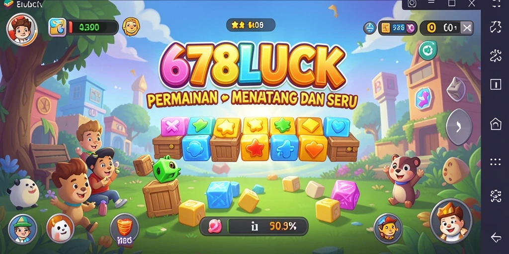 Tampilan gameplay <strong>678LUCK</strong> yang menantang dan interaktif.
