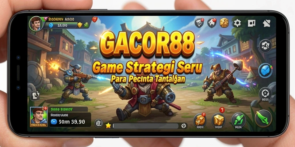 Menampilkan aksi strategis epik dalam GACOR88.