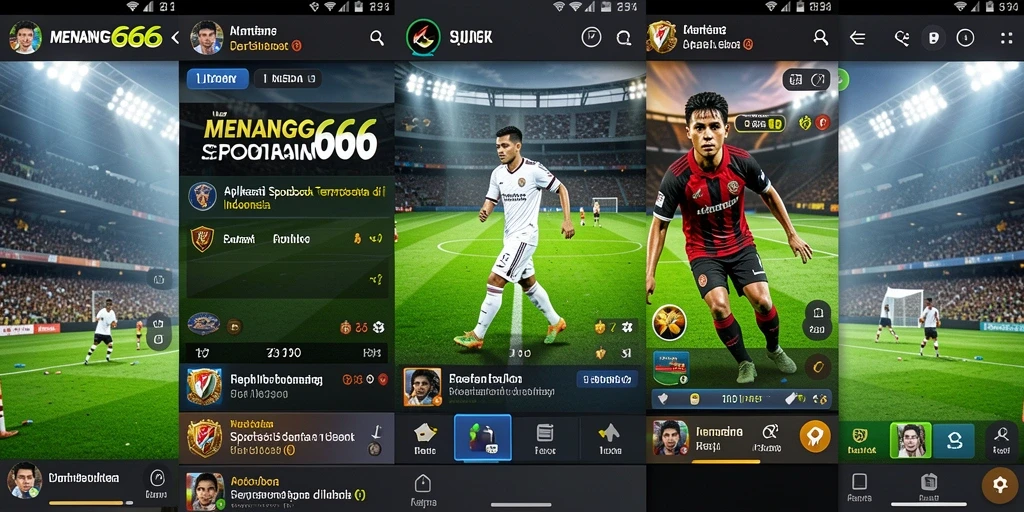 Tampilan menarik dan intuitif dari gameplay Sportsbook MENANG666.