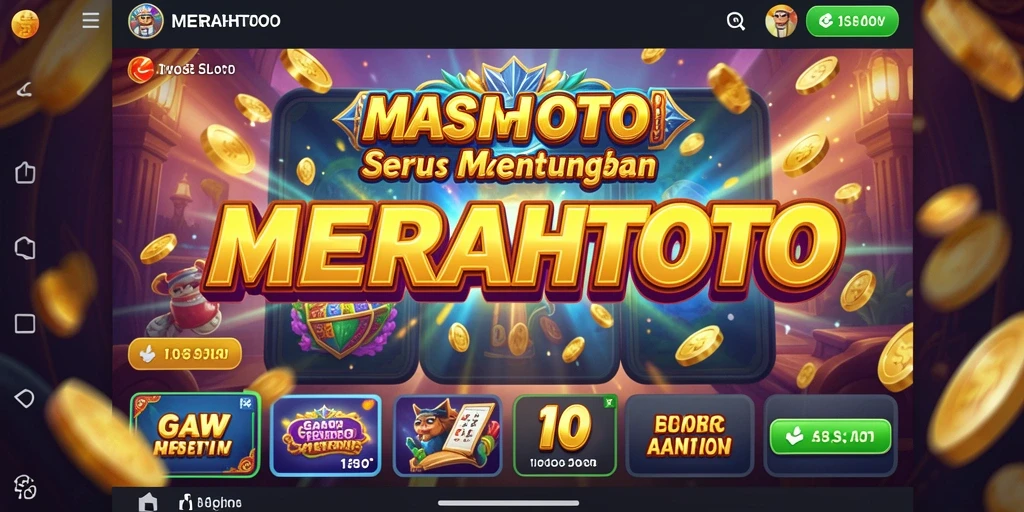Tampilan menarik dari gameplay Slot MERAHTOTO.