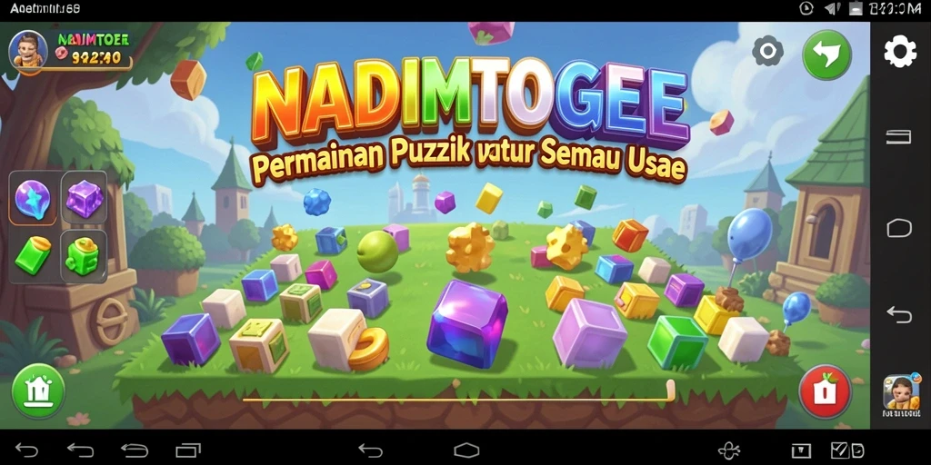 Tampilan gameplay NADIMTOGEL yang seru dan menantang.