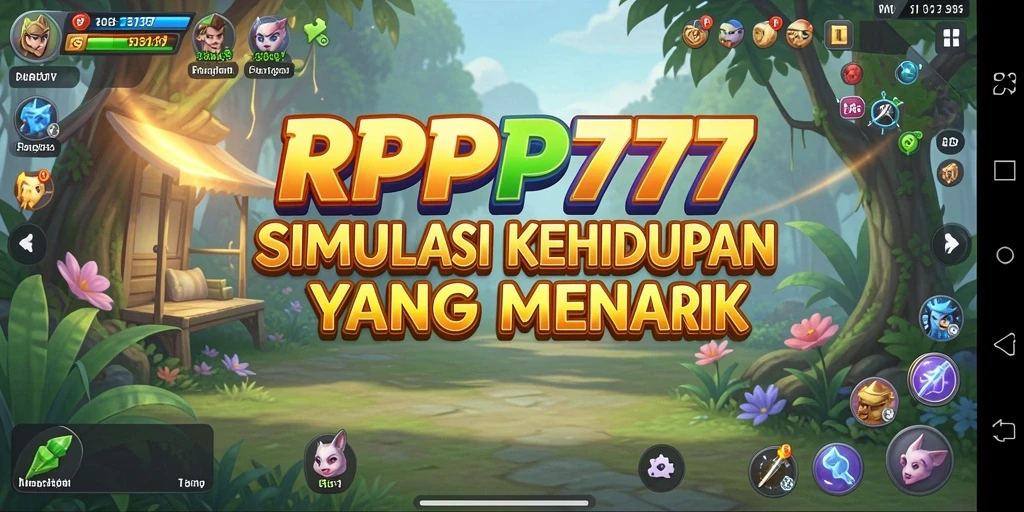 Screenshot menunjukkan momen penting dalam gameplay Simulation.