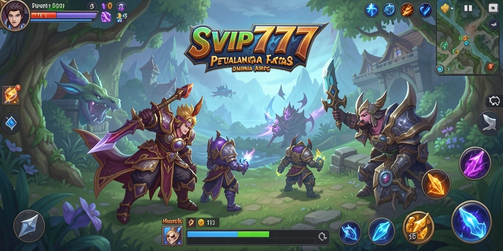 Tampilan menarik dari gameplay ARPG yang mendebarkan.