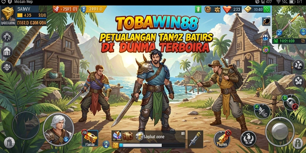 Gameplay TOBAWIN88 yang menakjubkan dalam dunia terbuka.