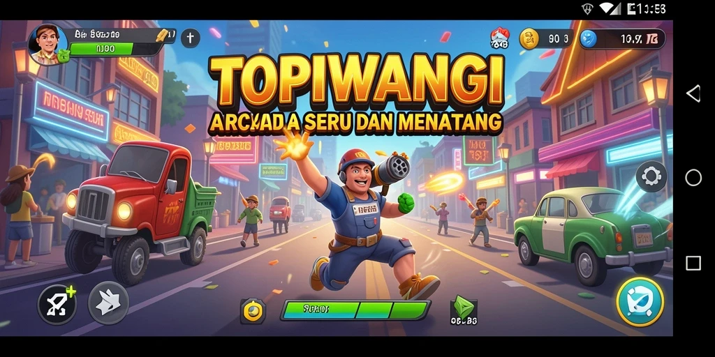 Tampilan menarik dari gameplay seru <strong>TOPIWANGI</strong> yang penuh tantangan.