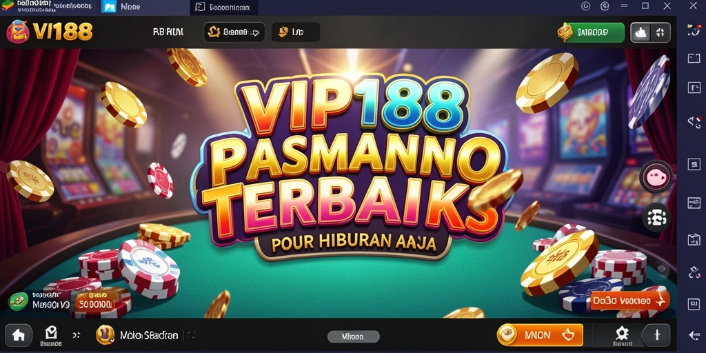 Screenshot gameplay VIP188 menampilkan suasana Kasino yang mengasyikkan.